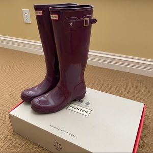 Purple (Plum) Hunter Boots
